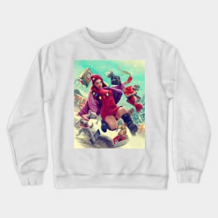 Christmas Shopping Crewneck Sweatshirt